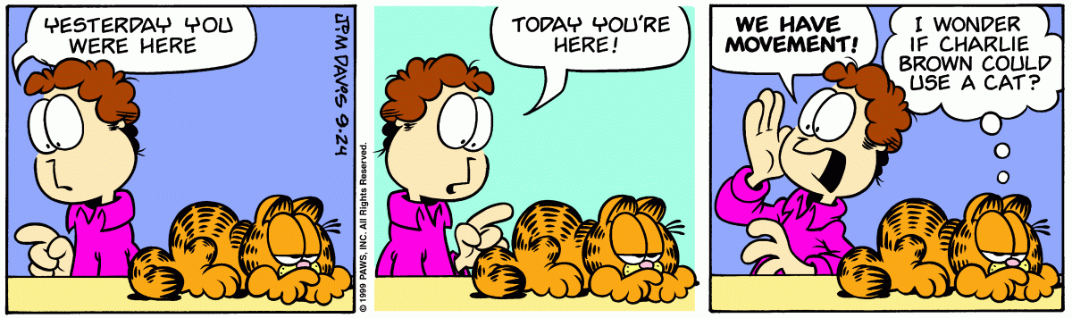 Garfield, September 24, 1999