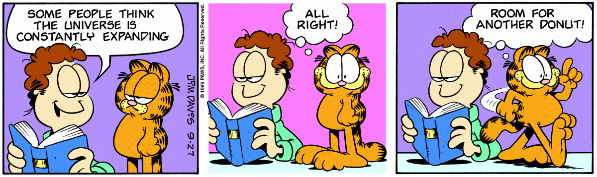 Garfield, September 27, 1999