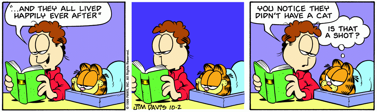 Garfield, October 2, 1999
