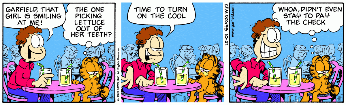 Garfield, October 21, 1999