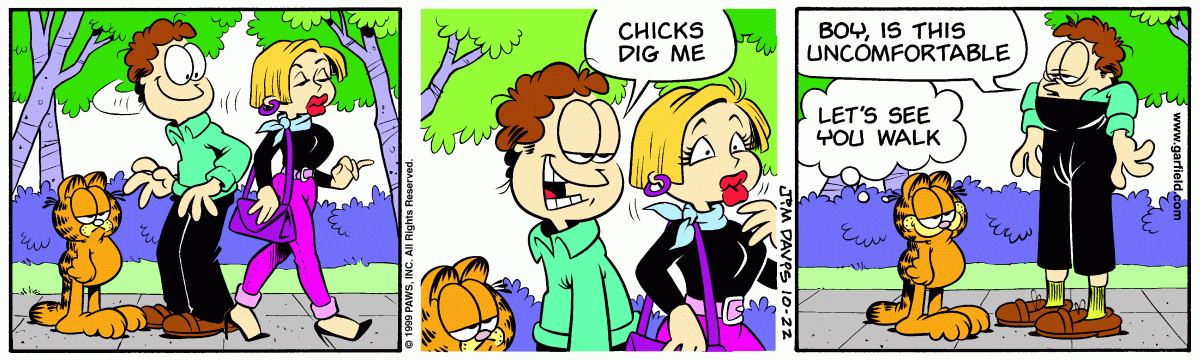 Garfield, October 22, 1999