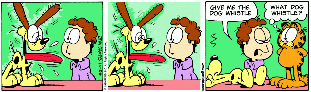 Garfield, October 26, 1999