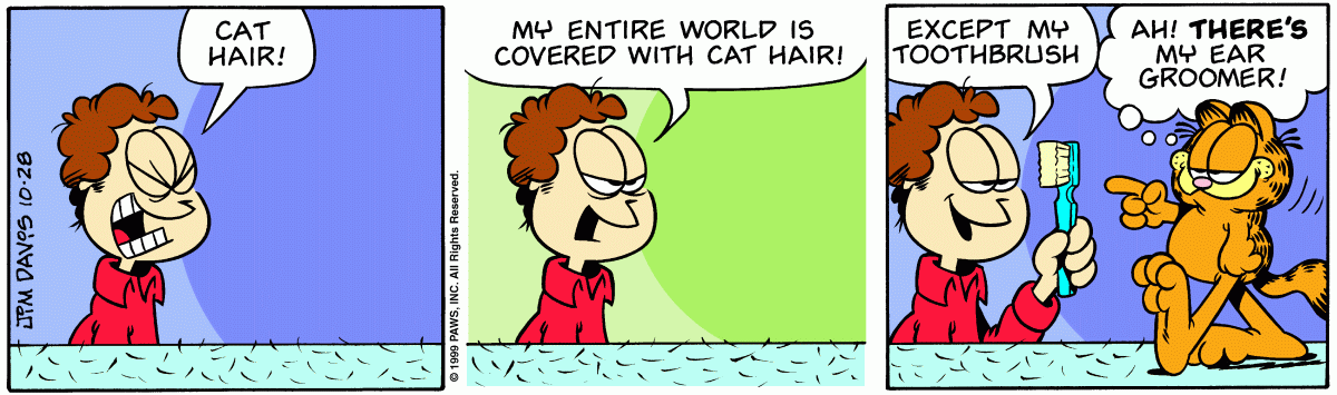 Garfield, October 28, 1999
