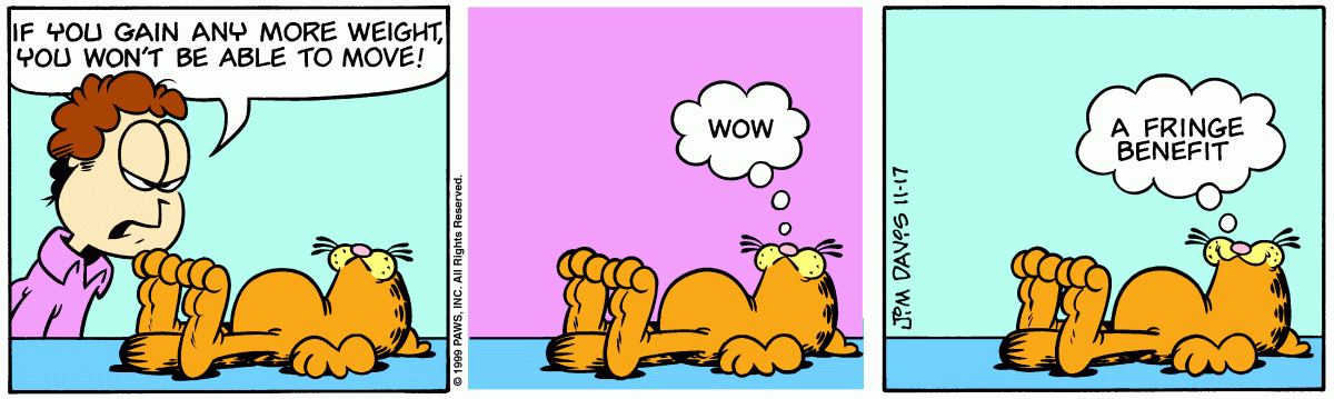 Garfield, November 17, 1999
