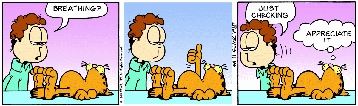 Garfield, November 18, 1999