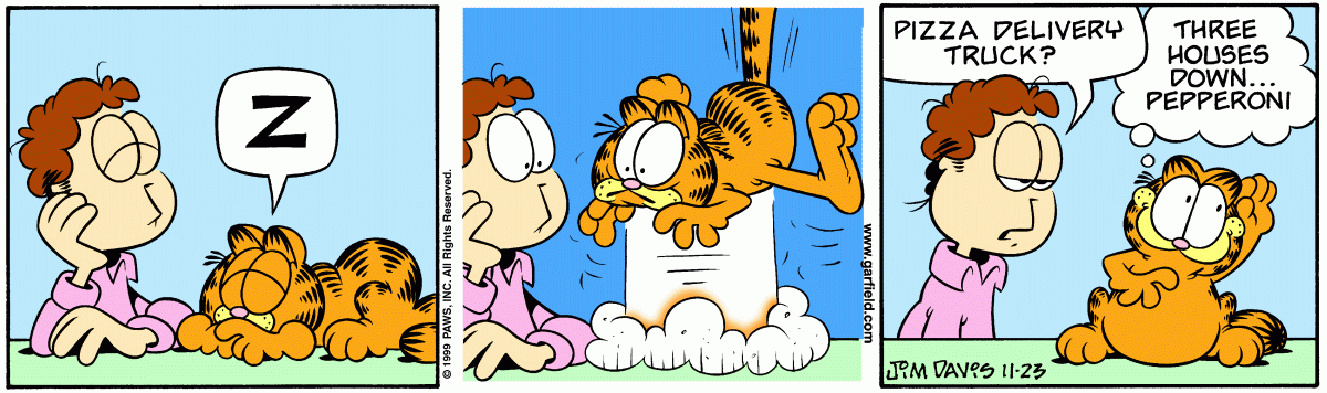 Garfield, November 23, 1999