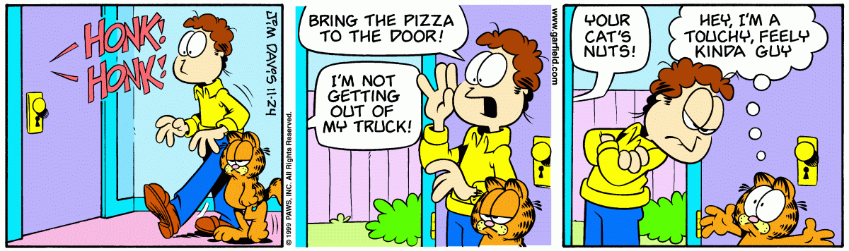 Garfield, November 24, 1999