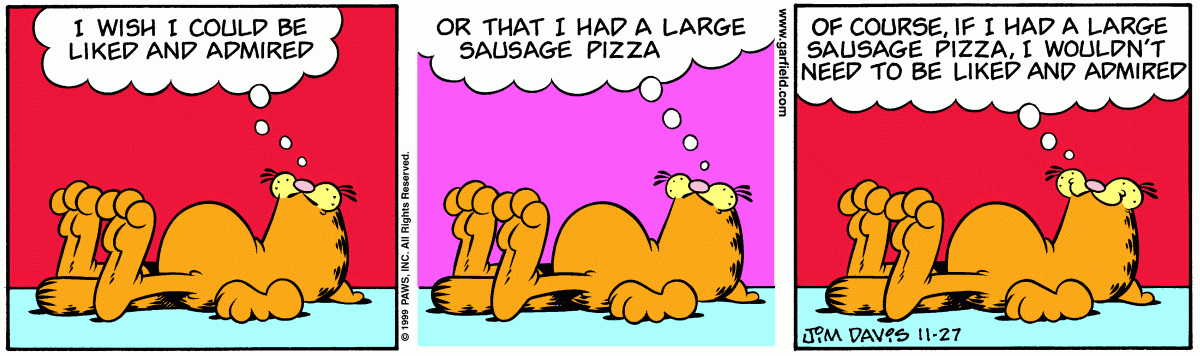 Garfield, November 27, 1999