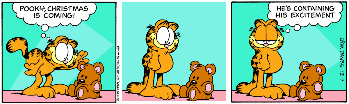 Garfield, December 7, 1999
