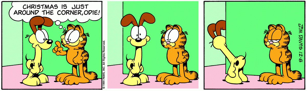 Garfield, December 8, 1999