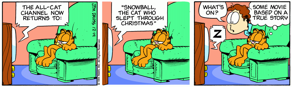 Garfield, December 14, 1999