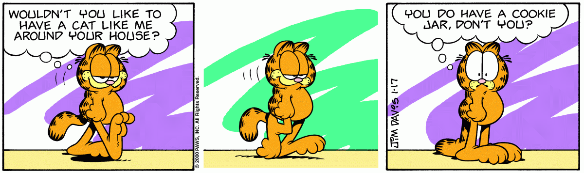 Garfield, January 17, 2000