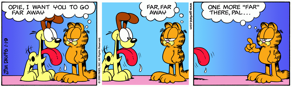 Garfield, January 19, 2000