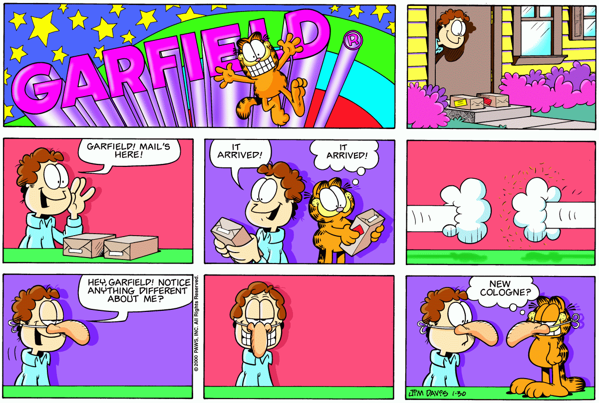 Garfield, January 30, 2000