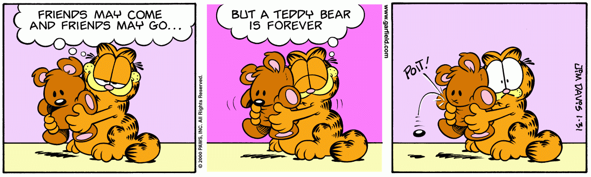 Garfield, January 31, 2000