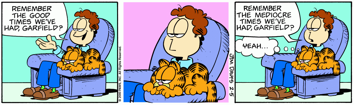Garfield, February 5, 2000