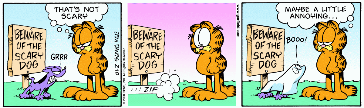 Garfield, February 10, 2000