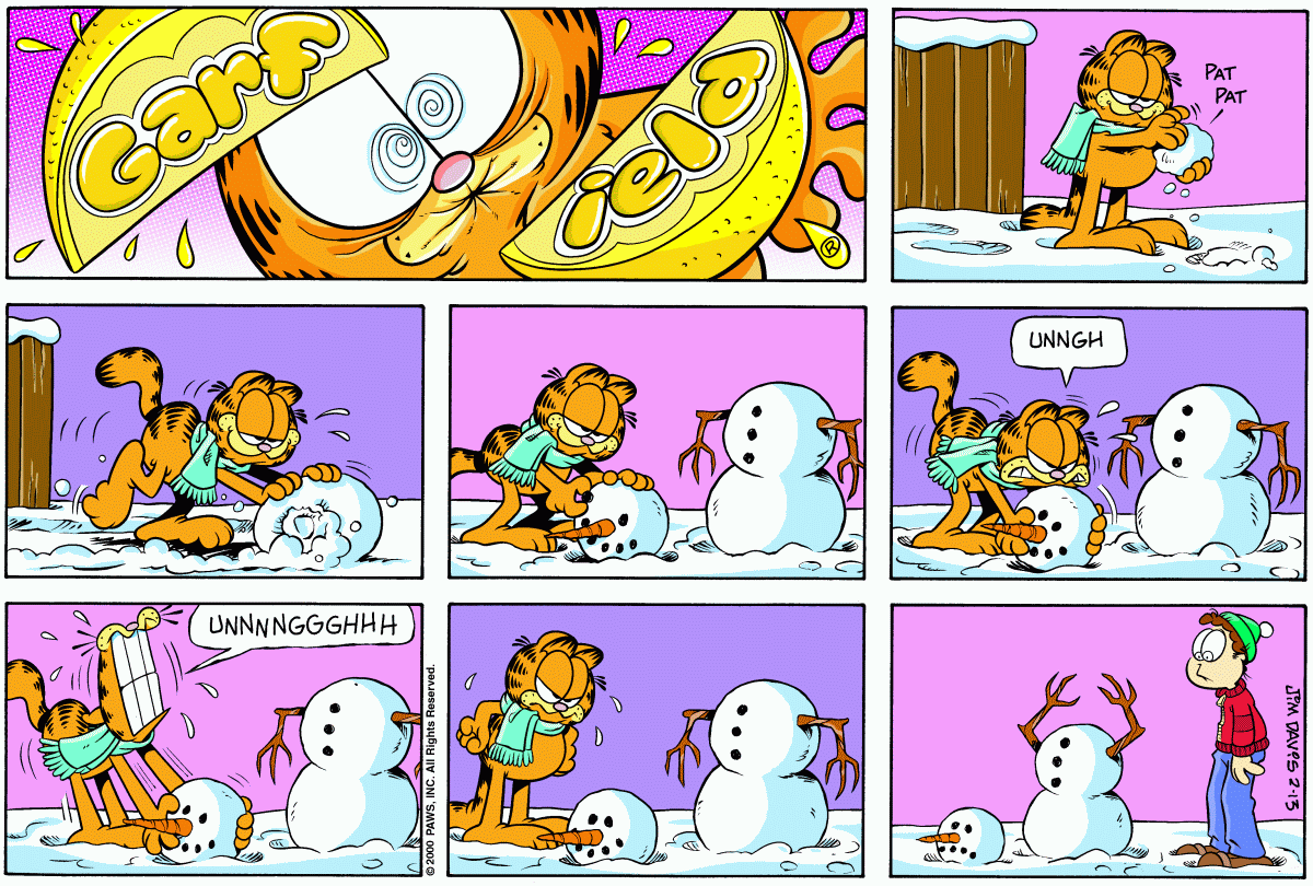 Garfield, February 13, 2000