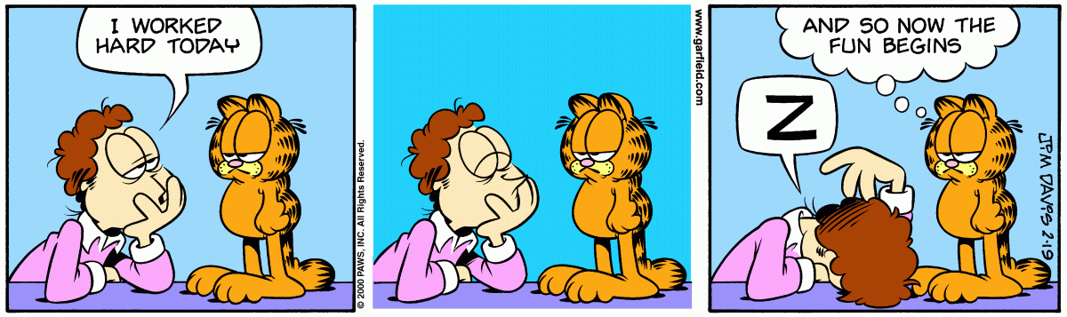 Garfield, February 19, 2000