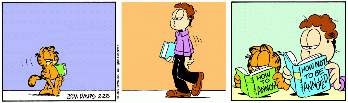 Garfield, February 28, 2000