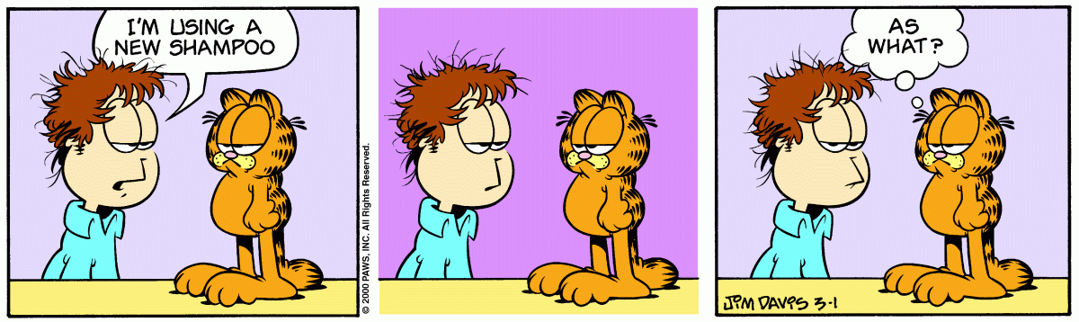 Garfield, March 1, 2000