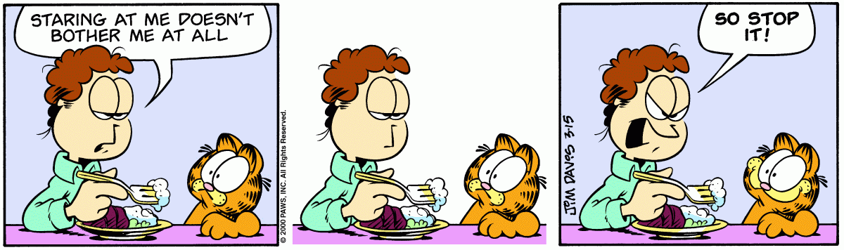Garfield, March 15, 2000