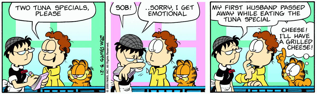 Garfield, March 21, 2000