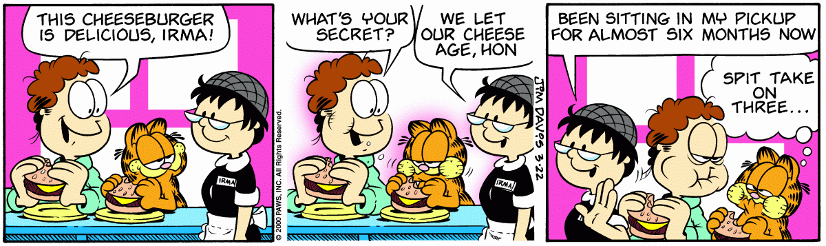 Garfield, March 22, 2000
