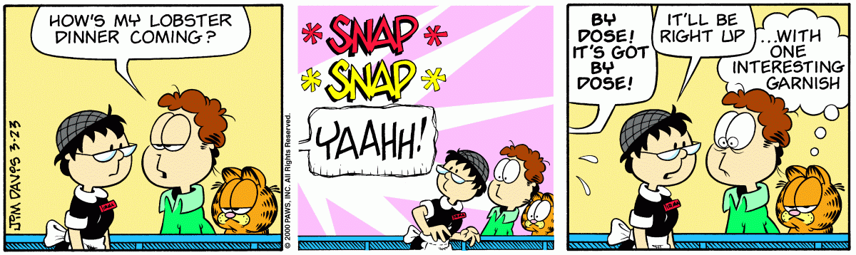 Garfield, March 23, 2000