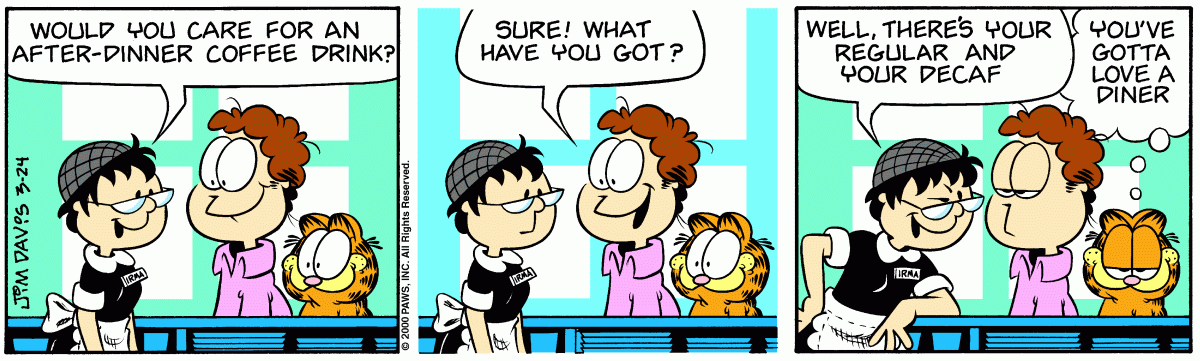 Garfield, March 24, 2000