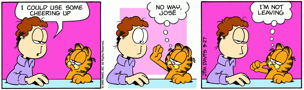 Garfield, March 27, 2000