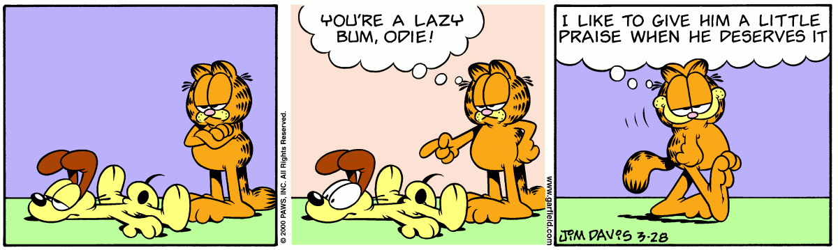 Garfield, March 28, 2000