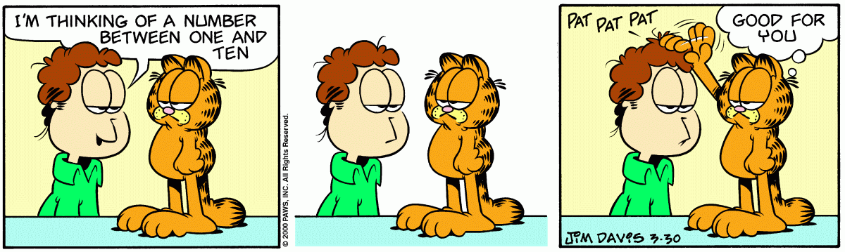Garfield, March 30, 2000