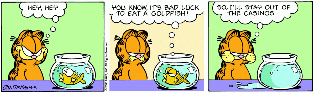 Garfield, April 4, 2000