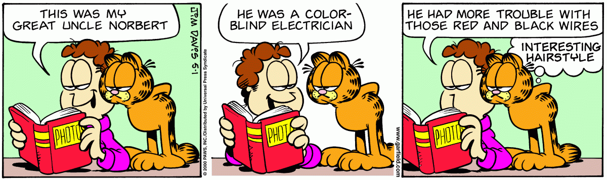 Garfield, May 1, 2000