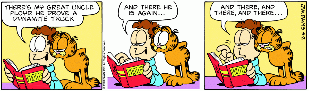 Garfield, May 2, 2000