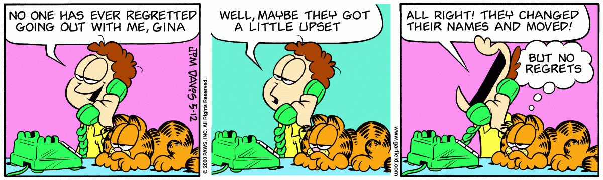 Garfield, May 12, 2000