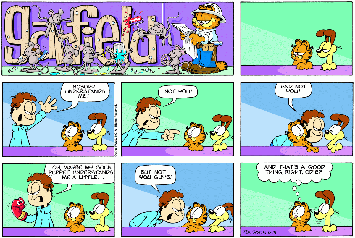 Garfield, May 14, 2000