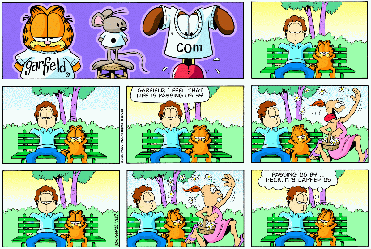 Garfield, May 28, 2000