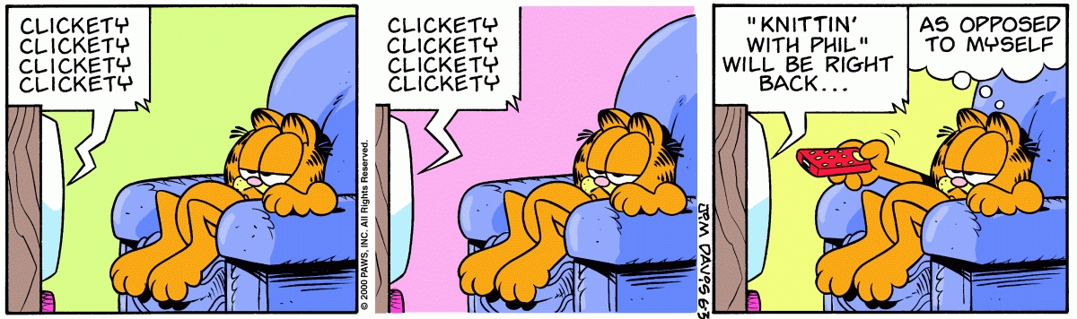 Garfield, June 3, 2000