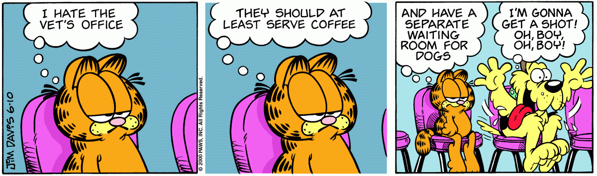 Garfield, June 10, 2000