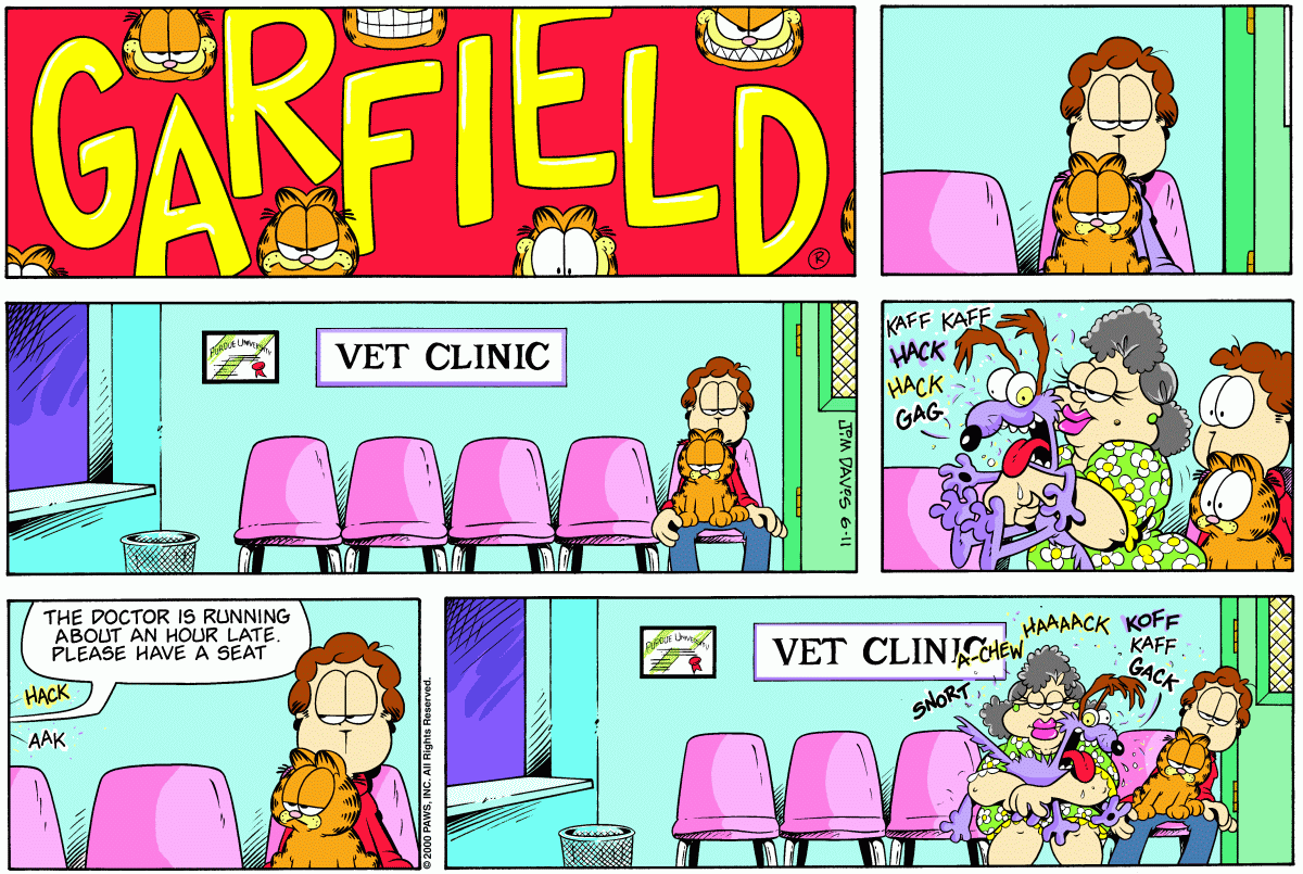 Garfield, June 11, 2000