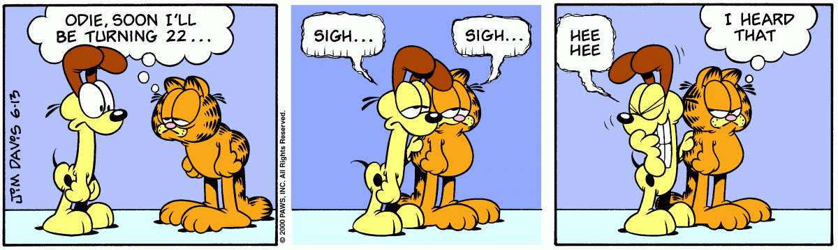 Garfield, June 13, 2000