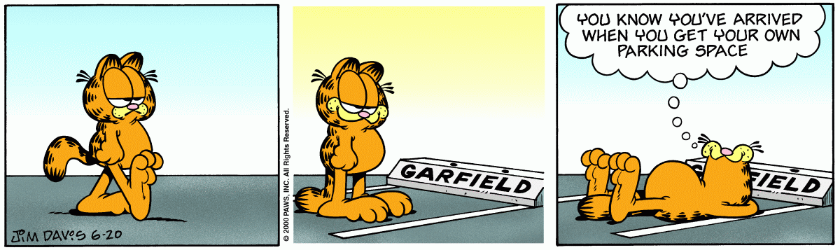 Garfield, June 20, 2000