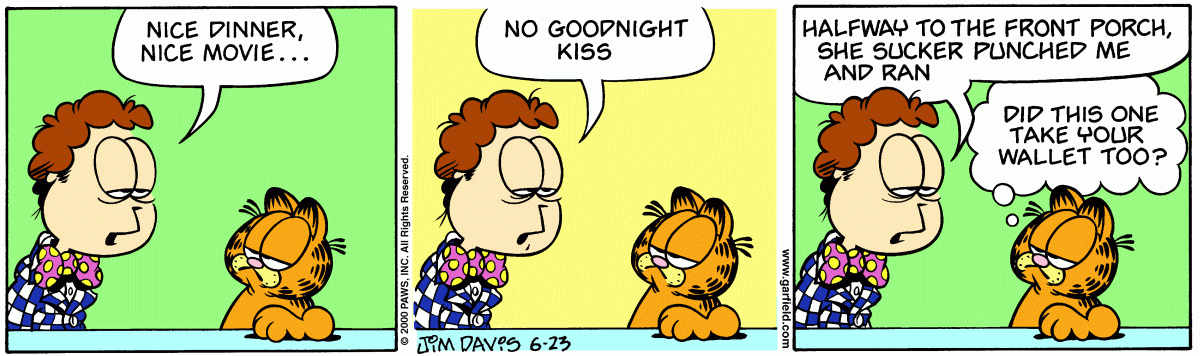 Garfield, June 23, 2000