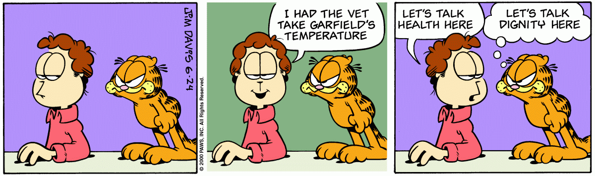 Garfield, June 24, 2000