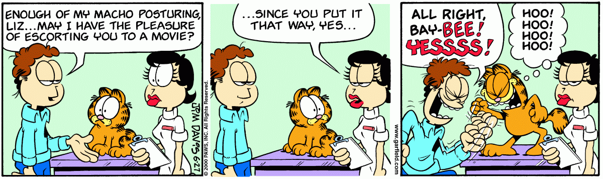 Garfield, June 27, 2000