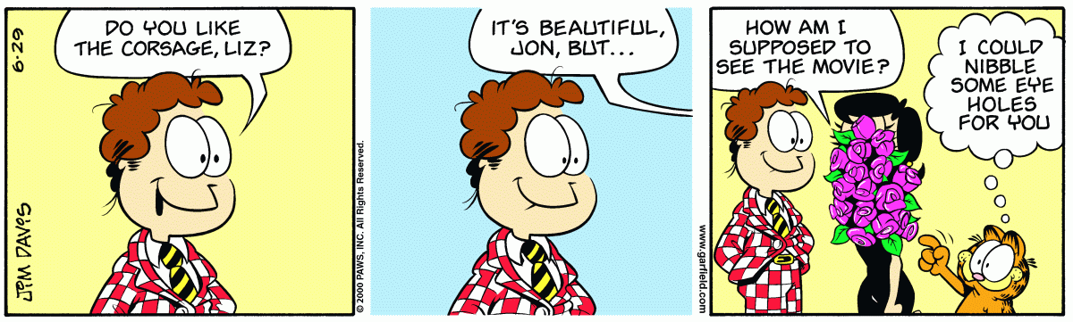Garfield, June 29, 2000