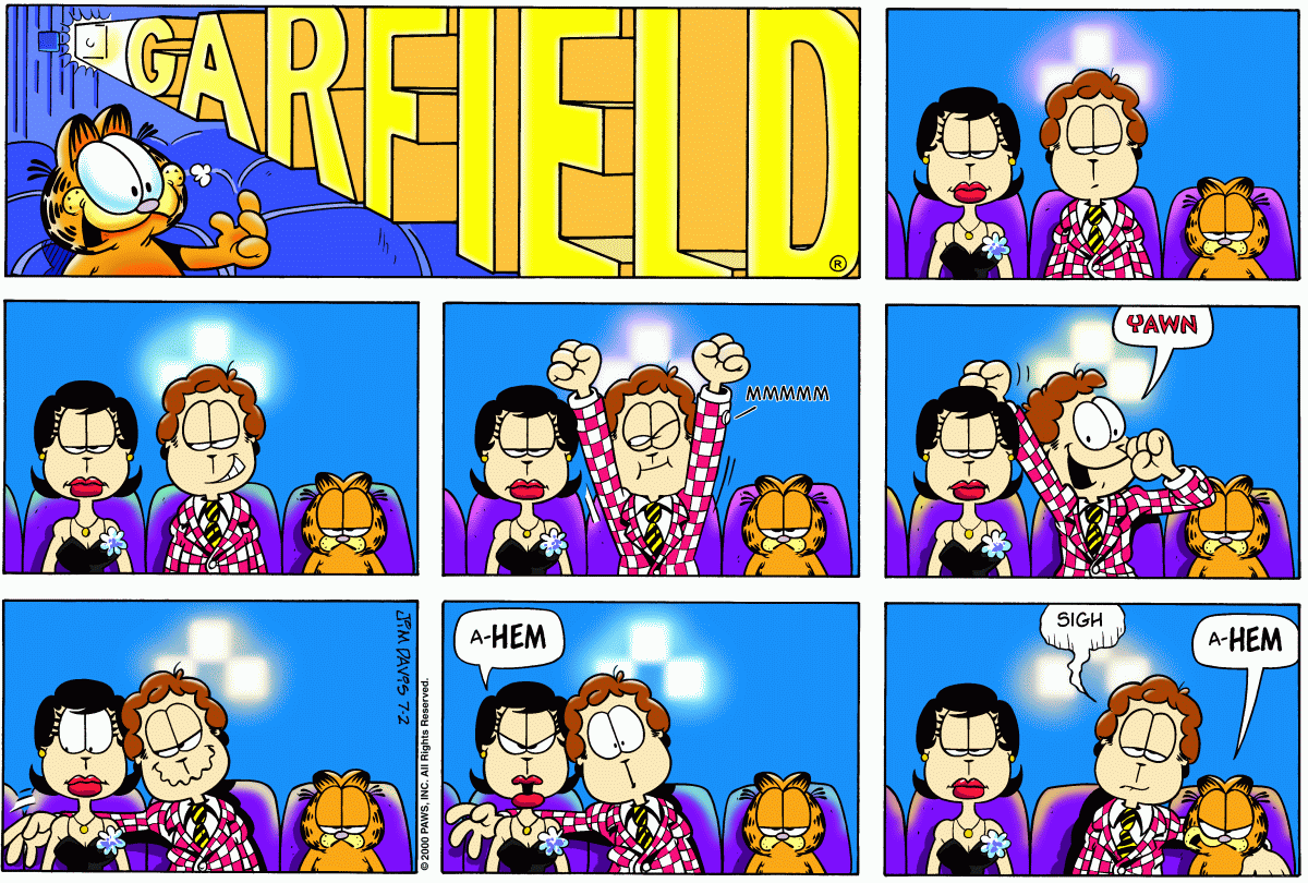 Garfield, July 2, 2000