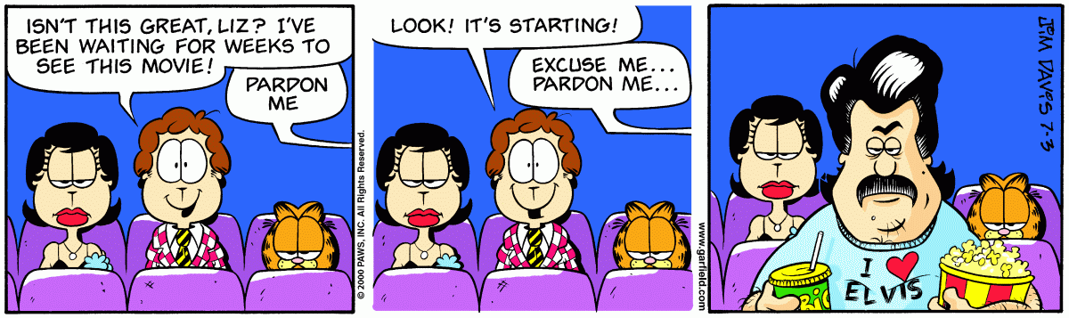Garfield, July 3, 2000